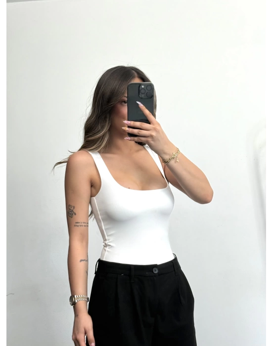 Milly Bodysuit - Beyaz