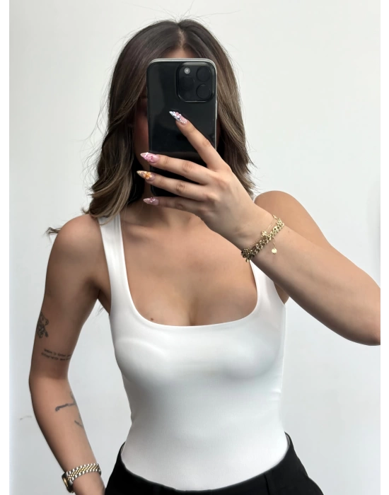 Milly Bodysuit - Beyaz