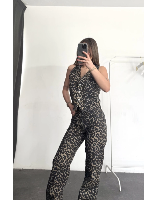 Milly Leopar Yelek