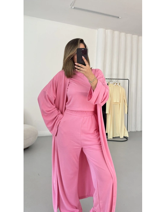 Mira Üçlü Takım - Pembe