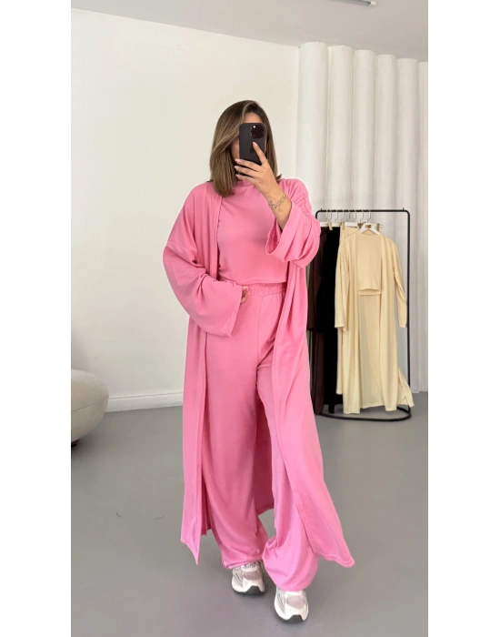 Mira Üçlü Takım - Pembe