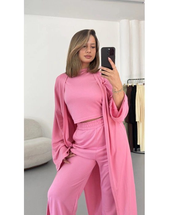 Mira Üçlü Takım - Pembe