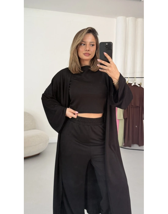 Mira Üçlü Takım - Siyah