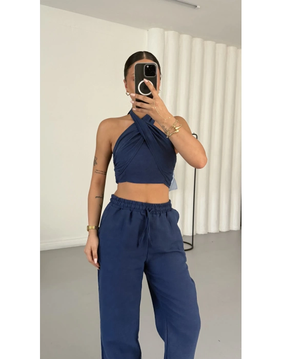 Mosby Halter Takım - Lacivert