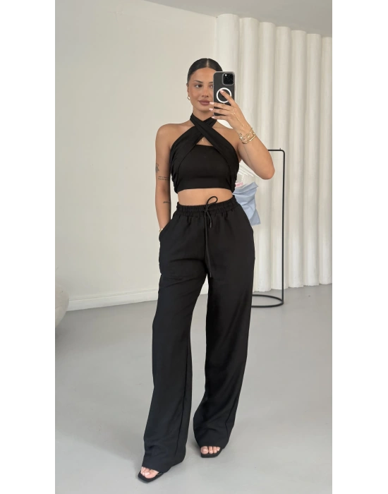 Mosby Halter Takım - Siyah