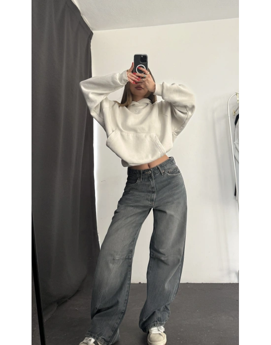 Onely Baggy Jean - Gri