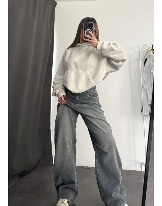 Onely Baggy Jean - Gri