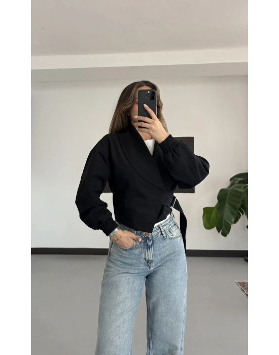 Penny Bomber Ceket - Siyah