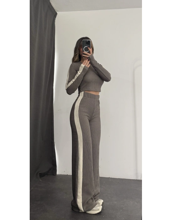 Penny Şeritli Takım - Vizon