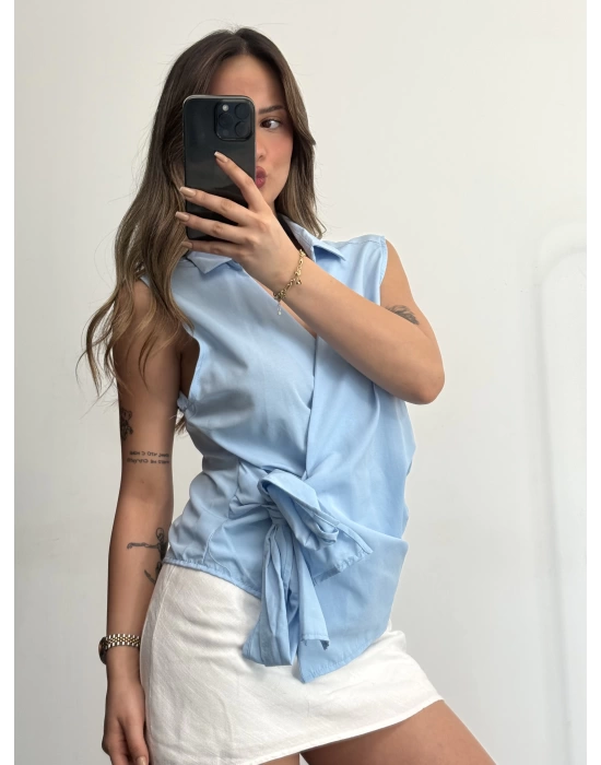 Pinto Gömlek - Mavi