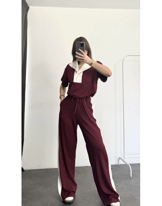 Polo Yaka Takım - Bordo