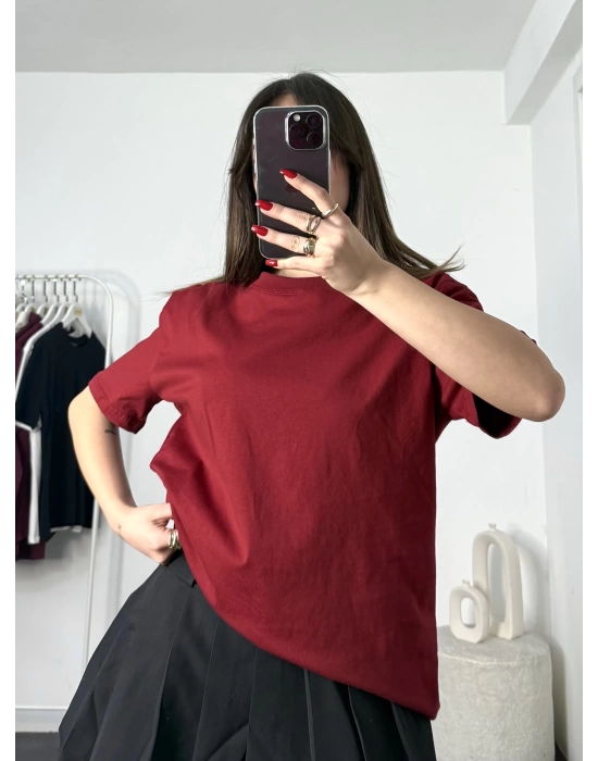 Pony Premium Oversize Tshirt - Kırmızı