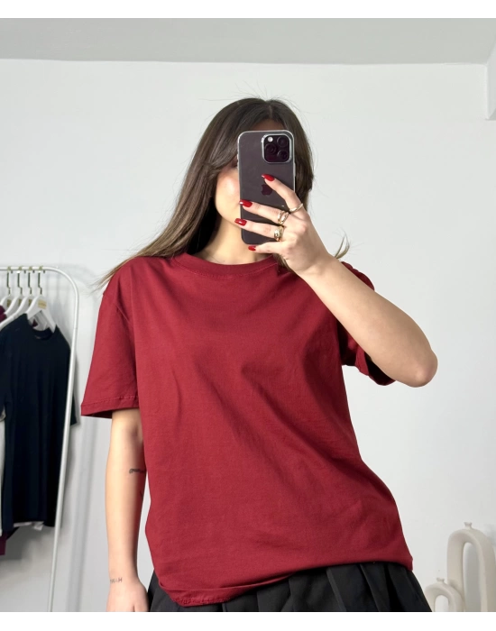 Pony Premium Oversize Tshirt - Kırmızı