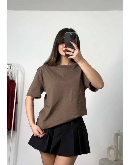 Pony Premium Oversize Tshirt - Vizon
