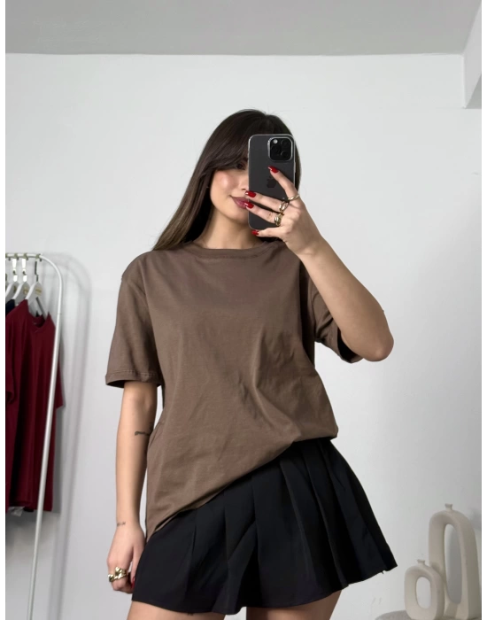 Pony Premium Oversize Tshirt - Vizon