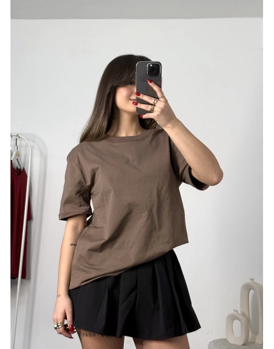 Pony Premium Oversize Tshirt - Vizon