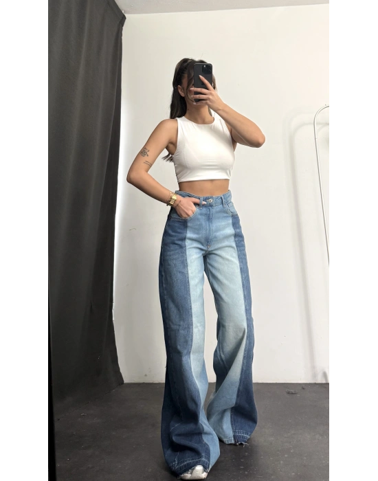 Reena Parçalı Jean