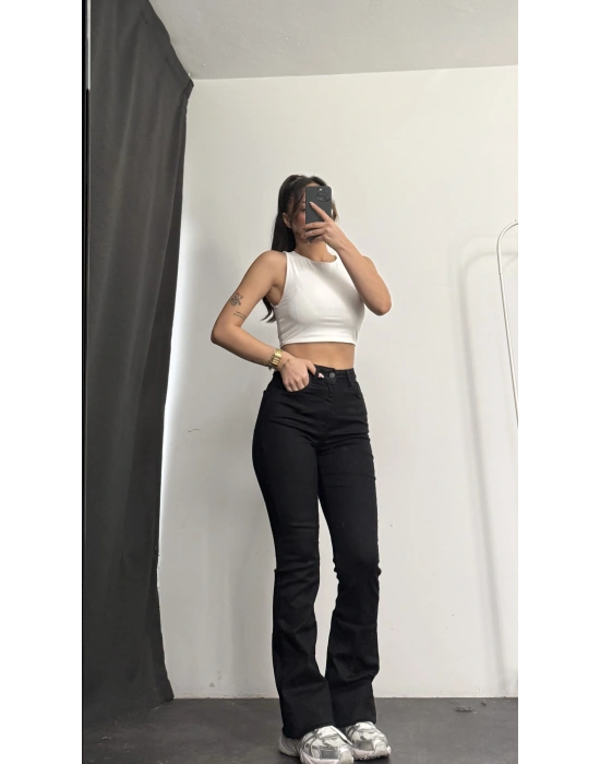 Rick İspanyol Jean - Siyah