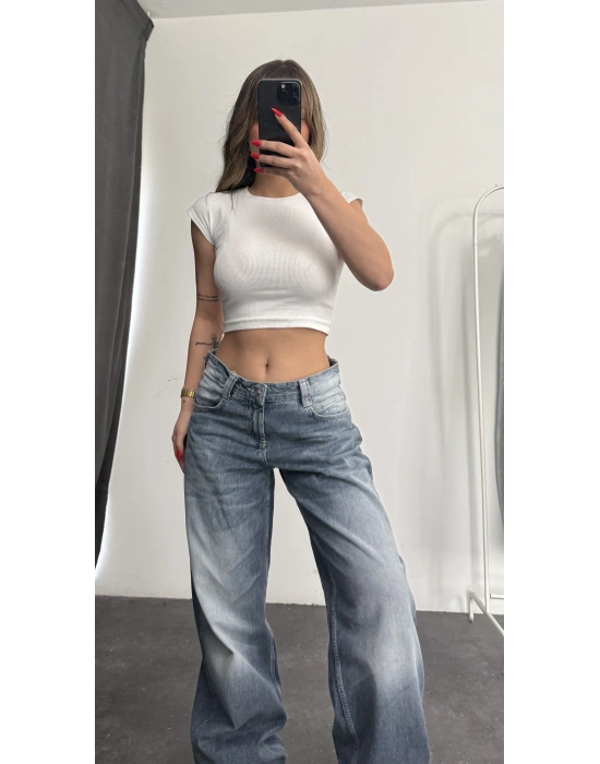 Riva Baggy Jean - Kar Yıkamalı