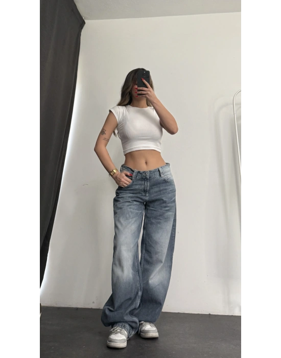 Riva Baggy Jean - Kar Yıkamalı