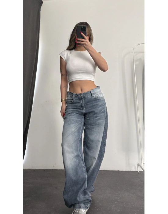 Riva Baggy Jean - Kar Yıkamalı