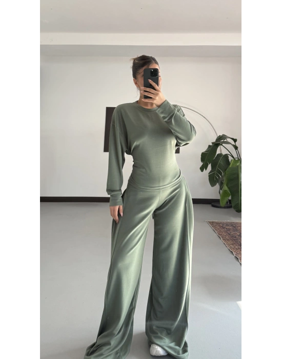 Roxa Bağlamalı Takım - Yeşil