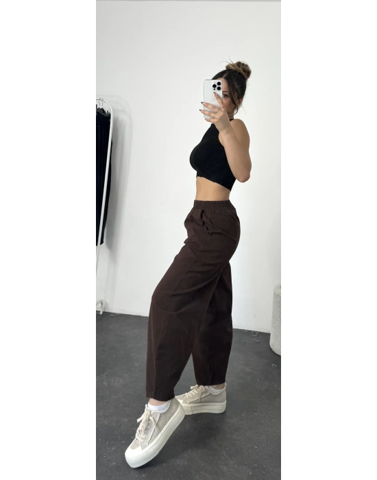 Şalvar Pantolon - Kahve