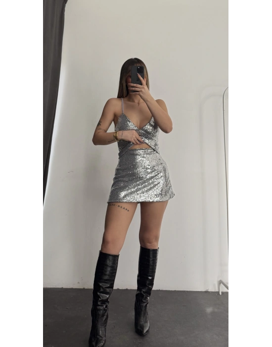 Scott Payetli Takım - Gri