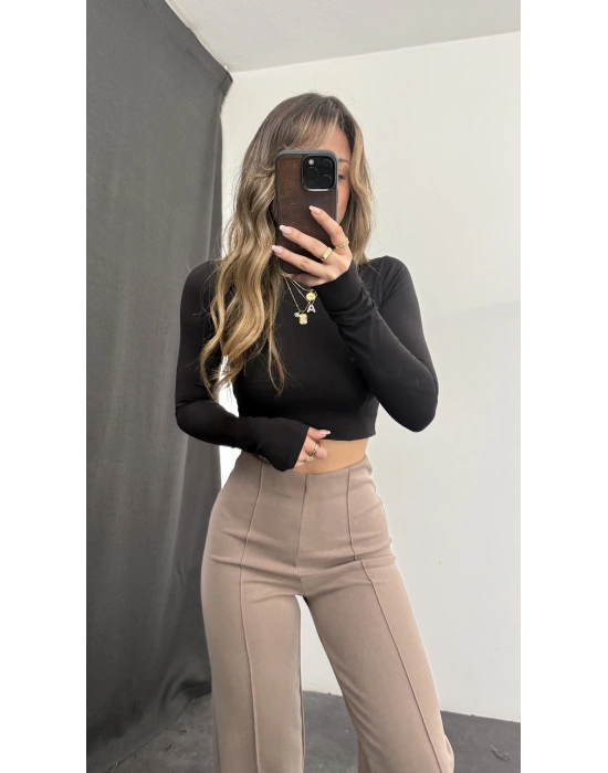 Stella Çımalı Pantolon - Bej