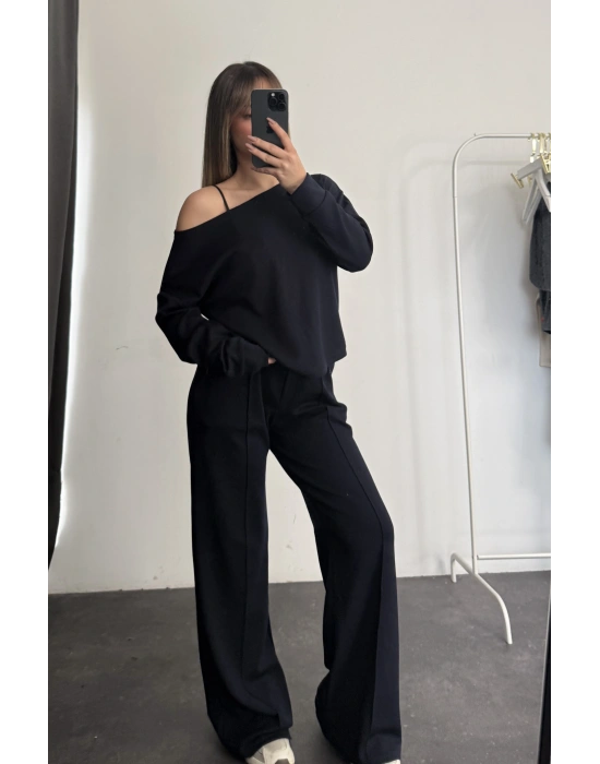 Stevie Kayık Yaka Takım - Lacivert