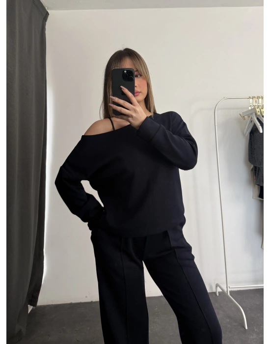 Stevie Kayık Yaka Takım - Lacivert