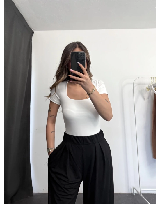 Tilda Bodysuit - Beyaz
