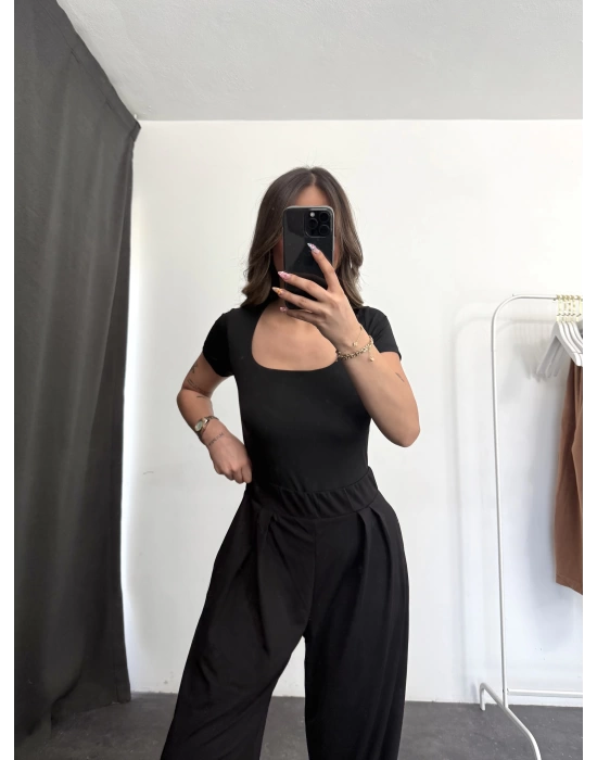 Tilda Bodysuit - Siyah