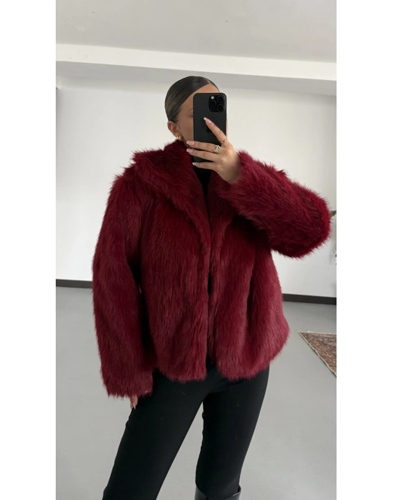 Victoria Muadil Kürk - Bordo