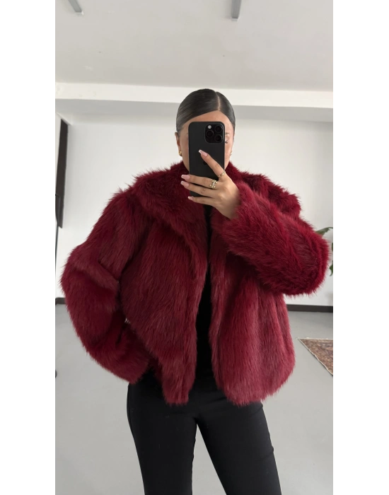 Victoria Muadil Kürk - Bordo