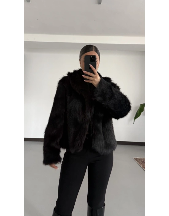 Victoria Muadil Kürk - Siyah
