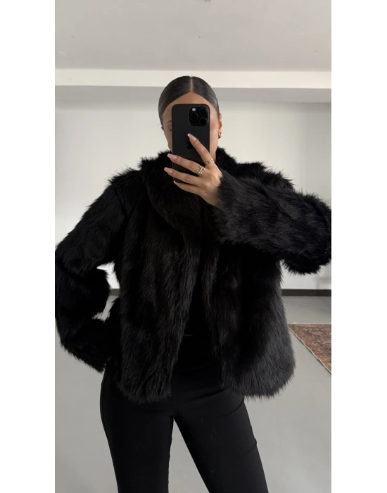 Victoria Muadil Kürk - Siyah