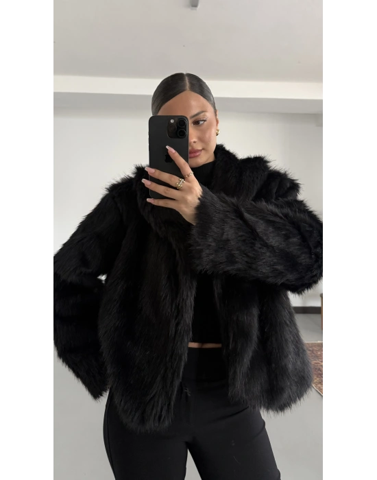 Victoria Muadil Kürk - Siyah