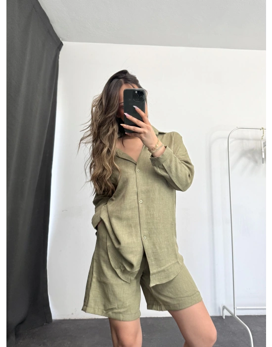 Week Gömlek Takım - Haki