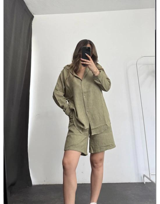 Week Gömlek Takım - Haki