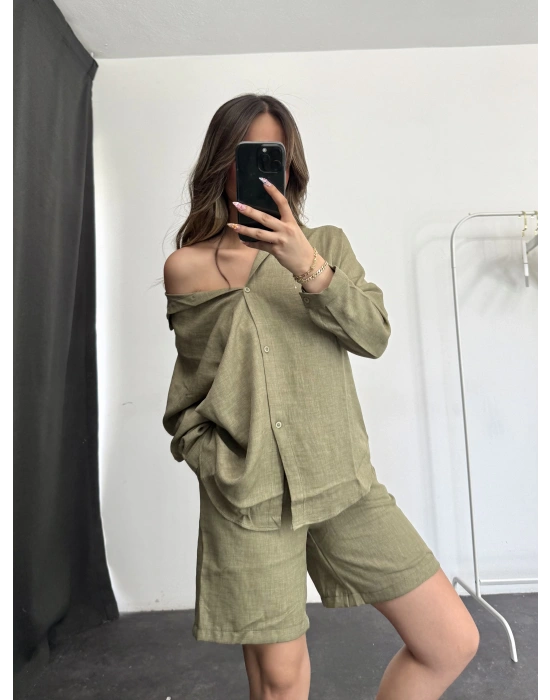 Week Gömlek Takım - Haki