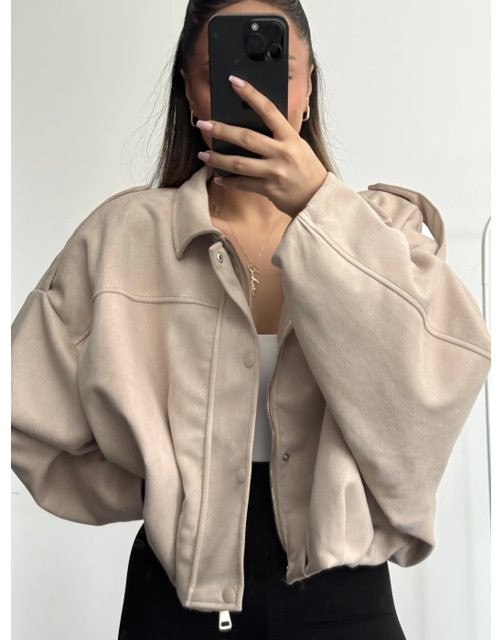 Zonia Muadil Ceket - Bej