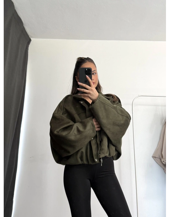 Zonia Muadil Ceket - Haki