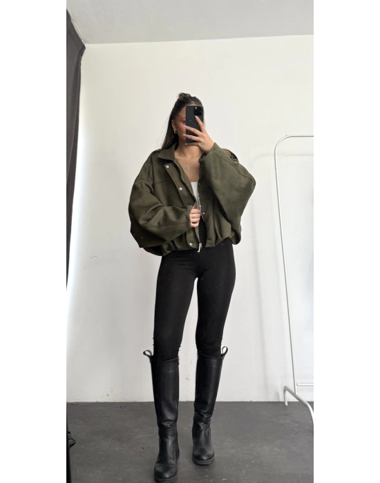 Zonia Muadil Ceket - Haki