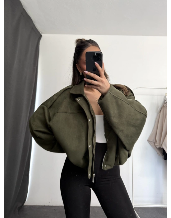 Zonia Muadil Ceket - Haki