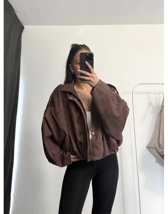 Zonia Muadil Ceket - Kahve
