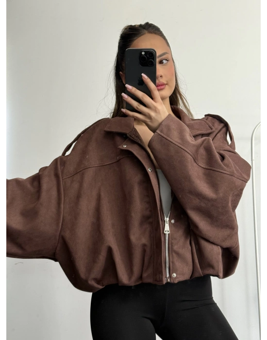 Zonia Muadil Ceket - Kahve