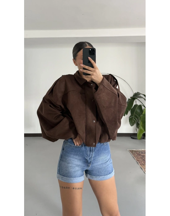 Zonia Muadil Ceket - Kahve