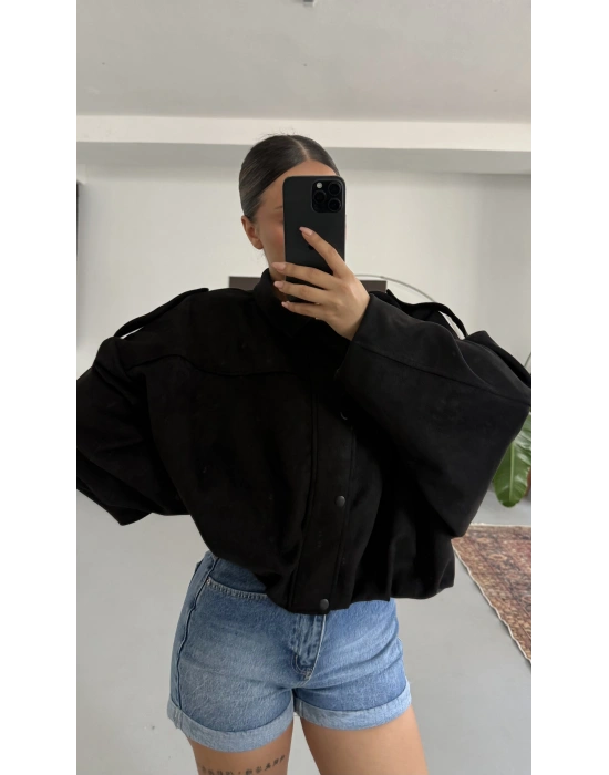 Zonia Muadil Ceket - Siyah