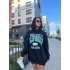 Kapüşonlu California Sweatshirt- Siyah